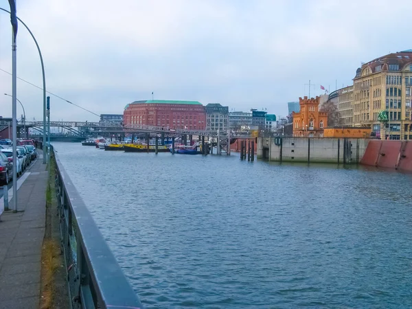 Depo Speicherstadt Almanya Hamburg Eyaletinde Yer Alan Bir Şehirdir Hamburg — Stok fotoğraf