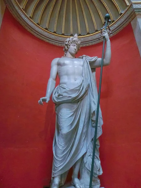 Watykan Włochy Maja 2014 Klasyczna Grecka Rzeźba Muzeum Watykańskim Włochy — Zdjęcie stockowe