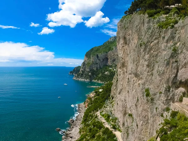 Belle Île Capri Série Voyage Italien — Photo