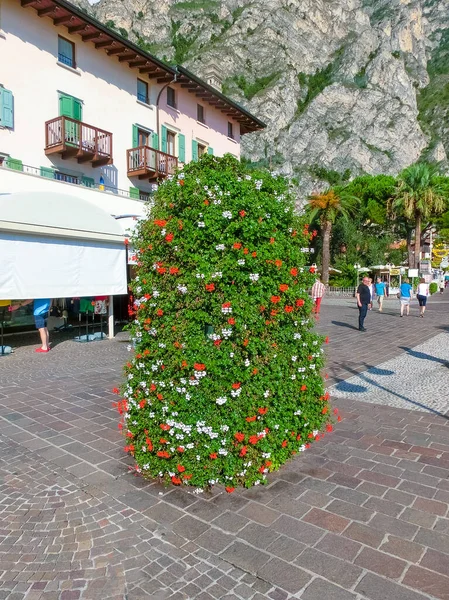 Limone Sul Garda Італія Вересня 2014 Famous Village Limone Sul — стокове фото