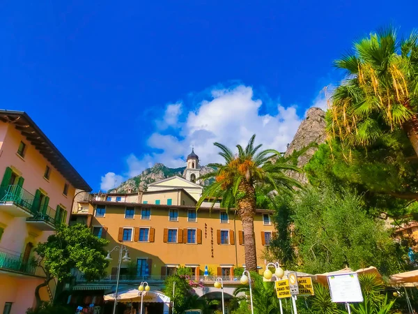 Limone Sul Garda Italië September 2014 Het Beroemde Dorp Limone — Stockfoto