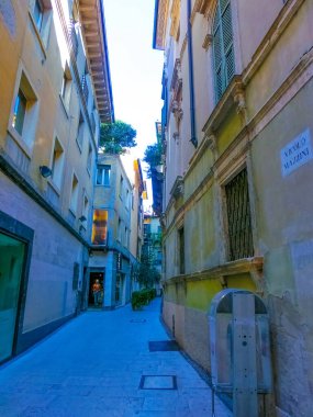 Verona, İtalya - 22 Eylül 2014: Via Mazzini Verona İtalya 22 Eylül 2014