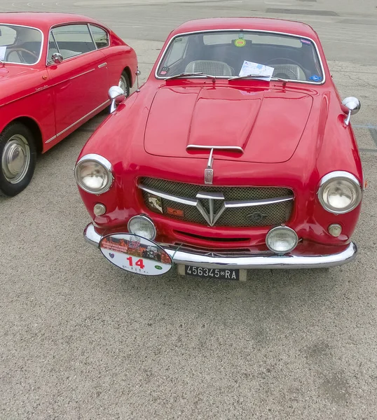 Pádua, Itália - 19 de setembro de 2014: Benefit Antique Classic Car Show — Fotografia de Stock