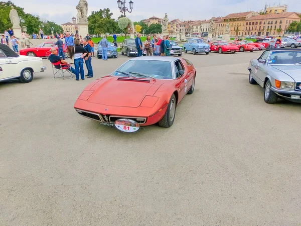 Pádua Itália Setembro 2014 Benefit Antique Classic Car Show Pádua — Fotografia de Stock
