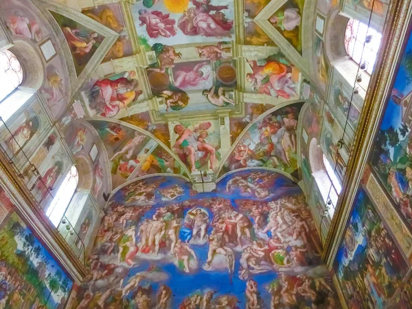 이탈리아 2014 이탈리아 바티칸의 시스티나 2014 바티칸 바티칸 박물관이나 세계에서 — 스톡 사진