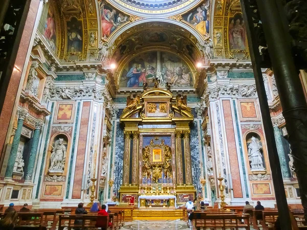 Rome Italie Mai 2014 Célèbre Basilique Santa Maria Maggiore Rome — Photo