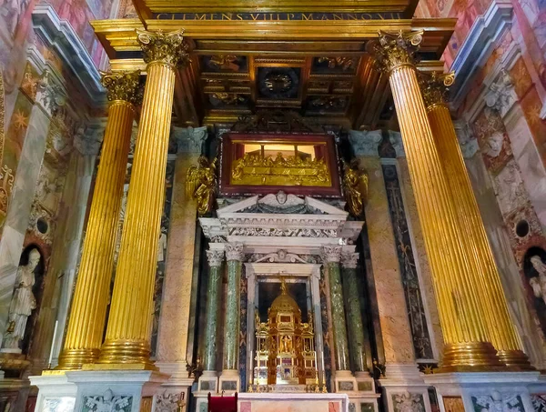 Roma Italia Septiembre 2015 Interior Basílica San Giovanni Laterano Roma — Foto de Stock
