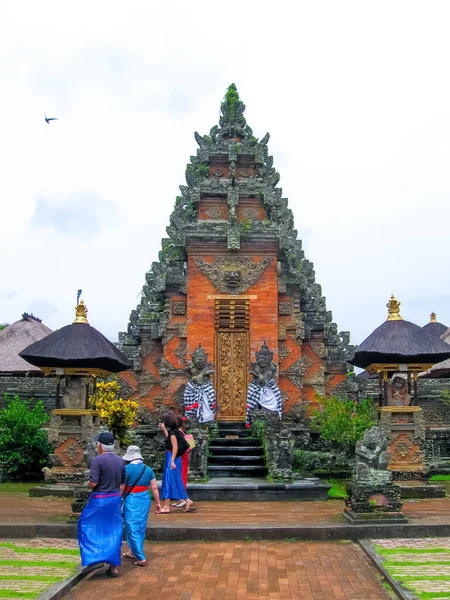 Batuan Indonesien Dezember 2008 Die Steinskulptur Puseh Batuan Tempel Batuan — Stockfoto