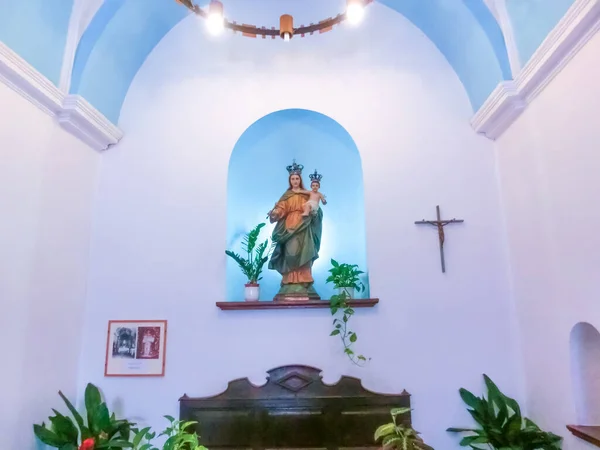 Tossa Mar Ισπανία Σεπτεμβρίου 2015 Εκκλησία Στην Παλιά Πόλη Tossa — Φωτογραφία Αρχείου