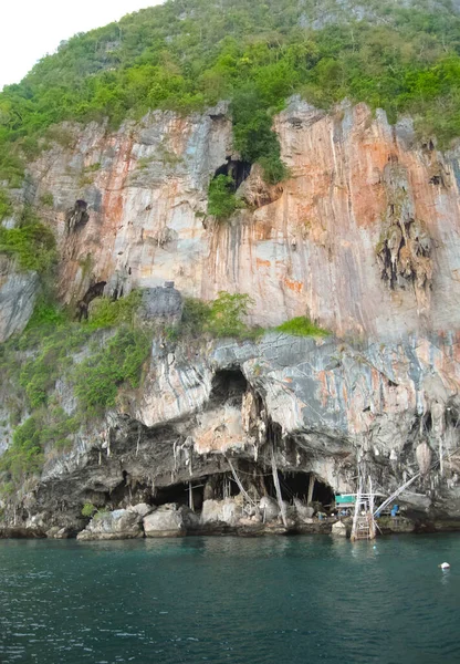 Vista Das Ilhas Phi Phi Mar Andaman Tailândia — Fotografia de Stock