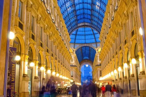 Milán Italia Mayo 2017 Galería Vittorio Emanuele Milán Italia Mayo — Foto de Stock