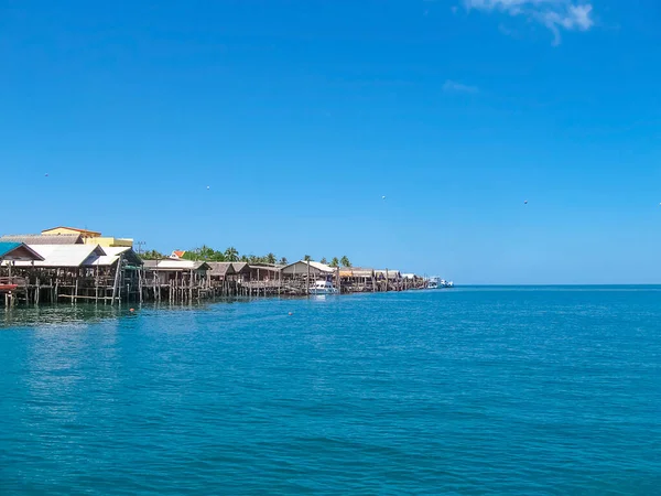 Nel Porto Asiatico Koh Lanta Isola Thailandia — Foto Stock