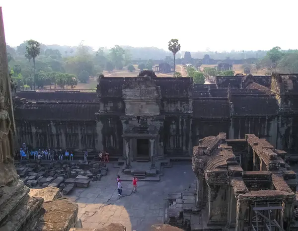 Temple Angkor Wat Siem Reap Cambodge Soleil — Photo