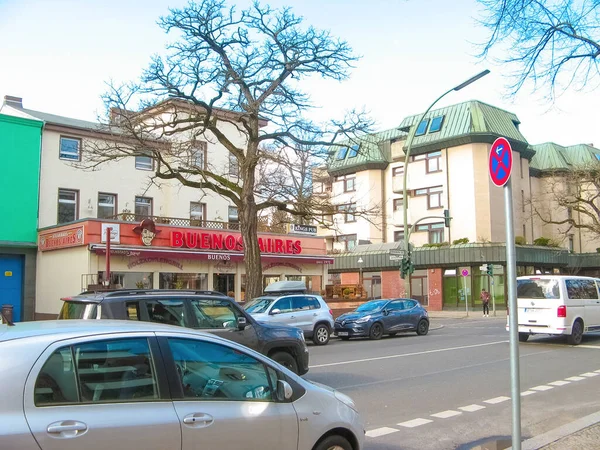 Berlin Deutschland März 2020 Blick Auf Straße Und Straße Berlin — Stockfoto