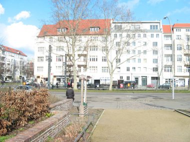 Berlin, Almanya - 03 Mart 2020 Berlin, Almanya 'da sokak ve yolda görüldü.