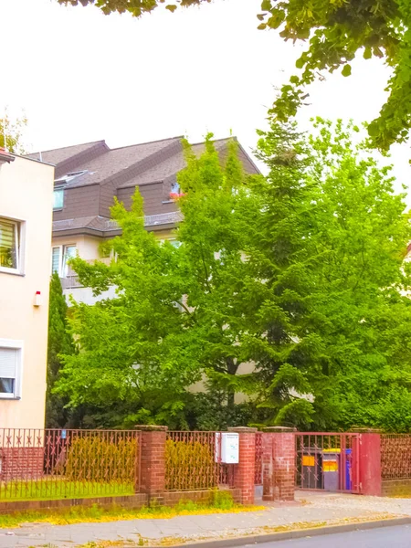 Berlín Alemania Julio 2019 Moderno Edificio Apartamentos Berlín Alemania —  Fotos de Stock