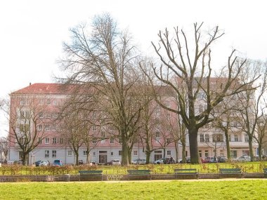 Berlin, Almanya - 03 Mart 2020 Berlin, Almanya 'da sokak ve yolda görüldü.