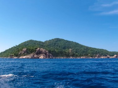 Similan Adaları Körfezi 'nin görüntüsü