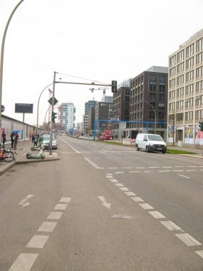 Berlin, Almanya - 03 Mart 2020 Berlin, Almanya 'da sokak ve yolda görüldü.