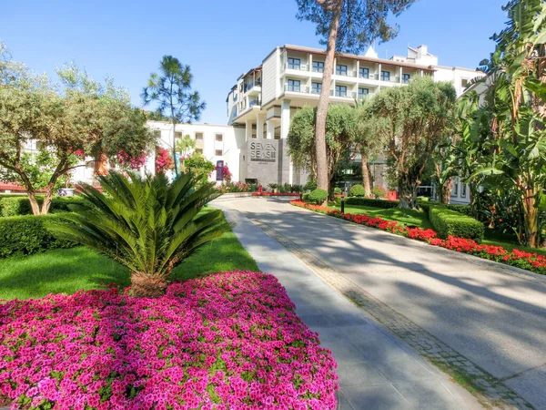 Goynuk Antalya Türkei Mai 2021 Lobby Des Seven Seas Hotel — Stockfoto