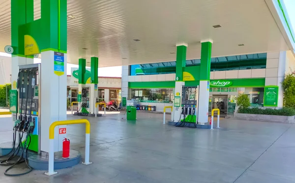 Antalya Türkei Mai 2021 Tankstelle Antalya Türkei Mai 2021 — Stockfoto