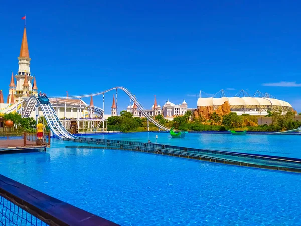 Belek Antalya Turquia Maio 2021 Parque Temático Terra Das Lendas — Fotografia de Stock