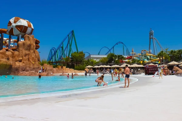 Belek Antalya Turkiet Maj 2021 Temaparken Land Legends Belek Wave — Stockfoto