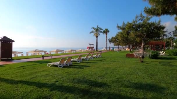 Beldibi Kemer Antalya Turkiet Maj 2021 Utsikten Över Rixos Beldibi — Stockvideo