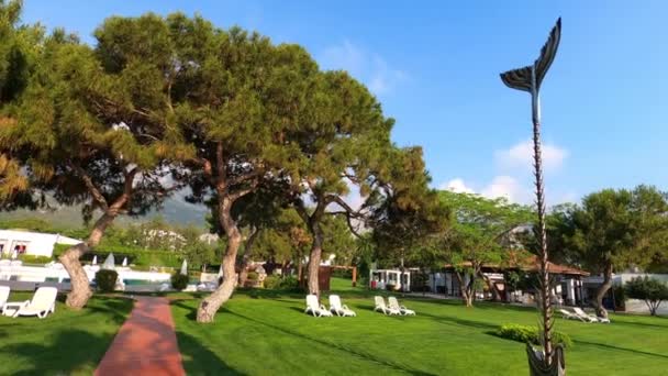 Beldibi Kemer Antalya Turecko Května 2021 Pohled Hotel Rixos Beldibi — Stock video