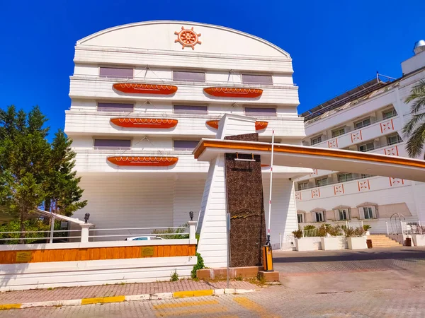 Beldibi Kemer Antalya Turquía Mayo 2021 Catamaran Resort Hotel Pueblo — Foto de Stock