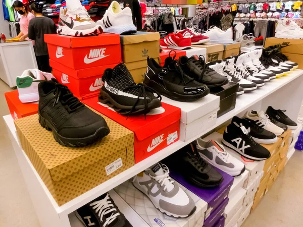 Antalya Turchia Maggio 2021 Sneakers Nike Negozio Antalya Turchia Maggio — Foto Stock