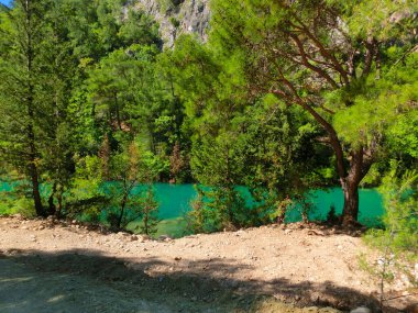 Türkiye 'nin Goynuk ve Antalya kenti yakınlarındaki güzel Harmony kanyonu.