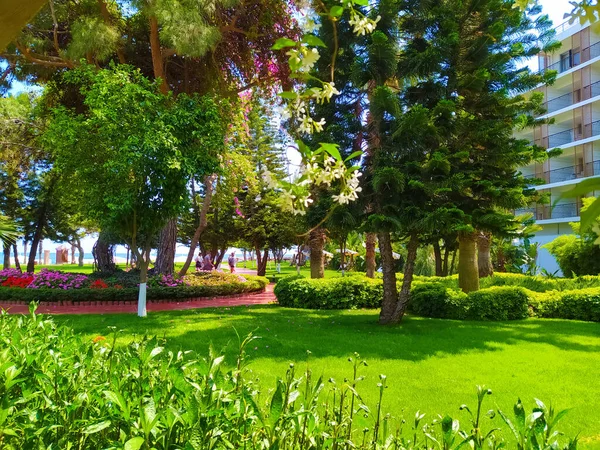 Beldibi Kemer Antalya Turquía Mayo 2021 Vista Del Hotel Rixos — Foto de Stock