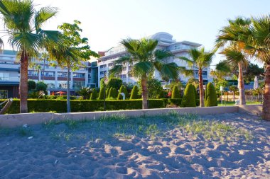 Goynuk, Antalya, Türkiye - 11 Mayıs 2021: Karmir Resort Spa 5, Goynuk, Antalya, Türkiye 11 Mayıs 2021