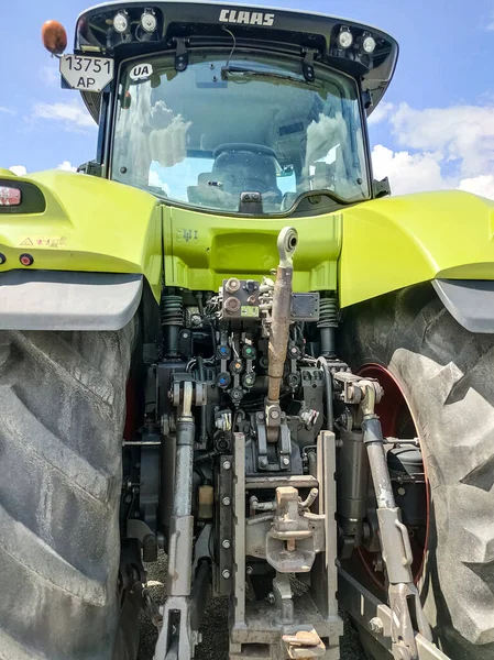 Kijów Ukraina Czerwca 2021 Nowy Traktor Claas Axion 950 Kijowie — Zdjęcie stockowe