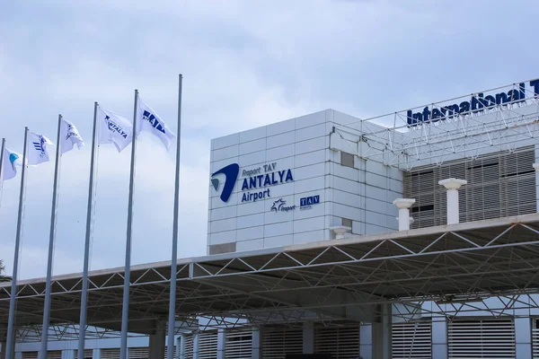 Antalya Turquía Mayo 2021 Aeropuerto Antalya Terminal Internacional —  Fotos de Stock