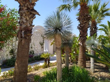 Belek, Antalya, Türkiye - 15 Mayıs 2021: Belek, Antalya, Türkiye 'deki Efsaneler Diyarı tema parkı 15 Mayıs 2021.