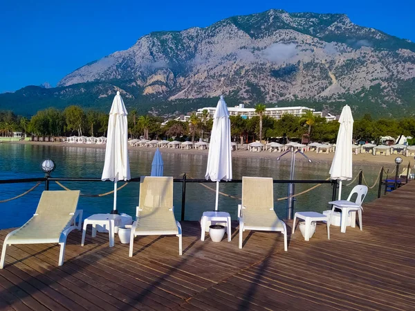 Beldibi Kemer Antalya Turquía Mayo 2021 Vista Del Hotel Rixos — Foto de Stock