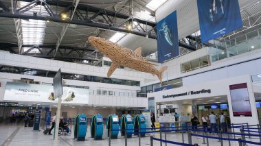 Nice, France - September 27, 2025: Terminal 1 of international Nice airport at Nice, France on September 27, 2025