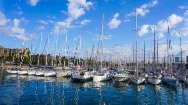 Port vell Barcelona, İspanya