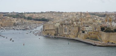 Valetta, Malta - waterfront on the Grand Harbour