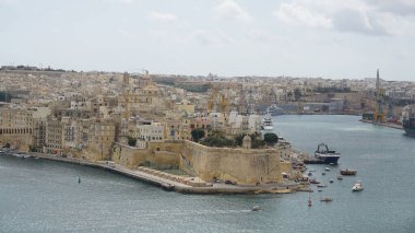 Valetta, Malta - waterfront on the Grand Harbour