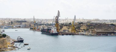 Valetta, Malta - waterfront on the Grand Harbour