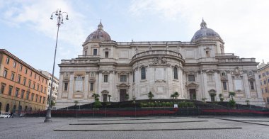 Roma, İtalya - 19 Aralık 2025: Roma 'da Aziz Mary Bazilikası, Avrupa' da İtalya.