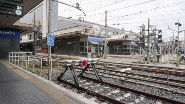 Roma, İtalya - 19 Aralık 2025: Roma 'daki Roma Termini tren istasyonu.