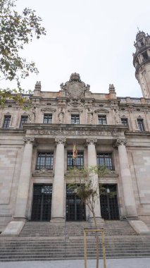 Barselona 'daki posta ve telgraf ofisi, İspanya' daki Katalonya