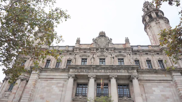 Barselona 'daki posta ve telgraf ofisi, İspanya' daki Katalonya