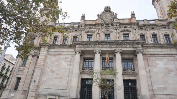 Barselona 'daki posta ve telgraf ofisi, İspanya' daki Katalonya