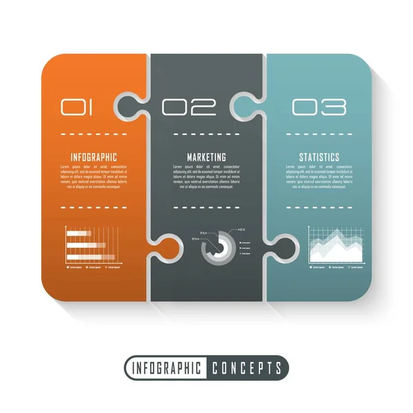 Modèle Chronologie Infographique Peut Être Utilisé Pour Graphique Diagramme Conception — Image vectorielle