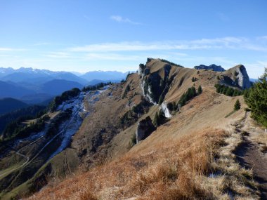 Dağların güzel manzarası